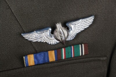 WW2 USAAF, 8th Air Force, Officers Class A Tunic and Shirt. - 4