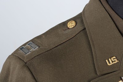 WW2 USAAF, 8th Air Force, Officers Class A Tunic and Shirt. - 10