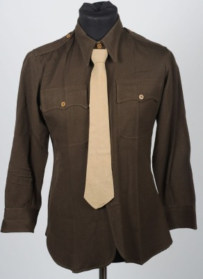 WW2 USAAF, 8th Air Force, Officers Class A Tunic and Shirt. - 11