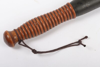 Scarce Victorian Painted London and Brighton Railway Wooden Truncheon - 6