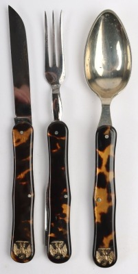French Napoleonic Campaign Cutlery Set - 6