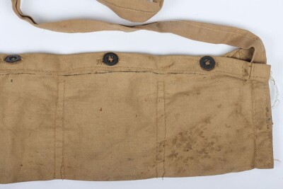 WW1 British, Great War, Cloth .303 Ammunition Bandoliers, Two Examples. - 10