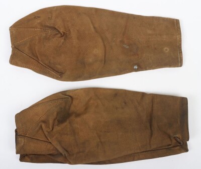 WW1 British, Great War, SMLE Rifle Breech Covers. Two Examples. - 2
