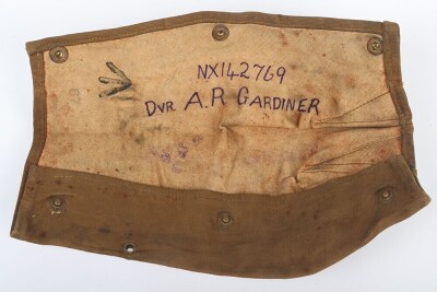 WW1 British, Great War, SMLE Rifle Breech Covers. Two Examples. - 5