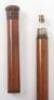 An Edwardian malacca &lsquo;tipplers&rsquo; walking cane - 2