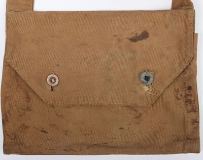 Rare WW1 British, Great War, 'PH' Hood Bag/Satchel. - 2