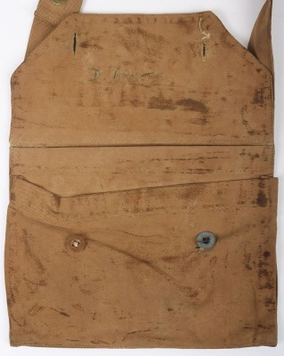 Rare WW1 British, Great War, 'PH' Hood Bag/Satchel. - 4