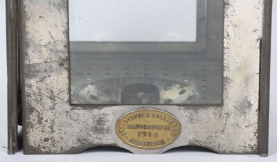 WW1 British, Great War, Folding Trench Lantern & Case. 1914 Dated. - 8