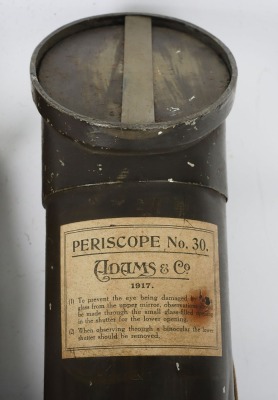 WW1 British, Great War, Adams Periscope No.30, 1917 Dated. - 2