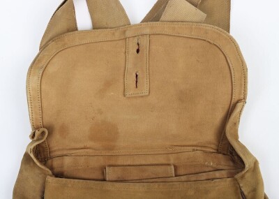 WW1 British, Great War, Medical Officers Haversack. - 4