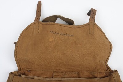 WW1 British, Great War, Officers Haversack. - 5
