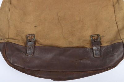 WW1 British, Great War, Officers Haversack. - 6