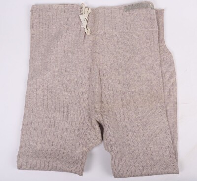 WW1, Great War British/Commonwealth, Knitted Long Johns, 1918 Dated, Unissued. - 5
