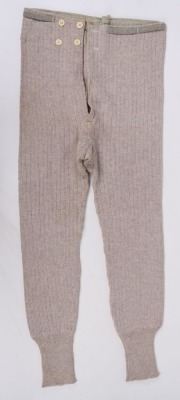 WW1, Great War British/Commonwealth, Knitted Long Johns, 1918 Dated, Unissued. - 7