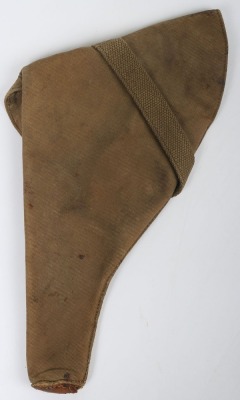 WW1 British, Great War, Canvas Webley Revolver Holster. - 2