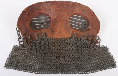 WW1, Great War British Tank Crew 'Splatter' Mask.
