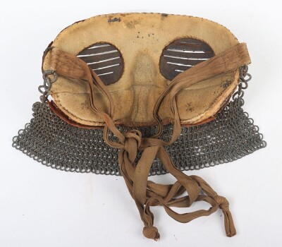 WW1, Great War British Tank Crew 'Splatter' Mask. - 4