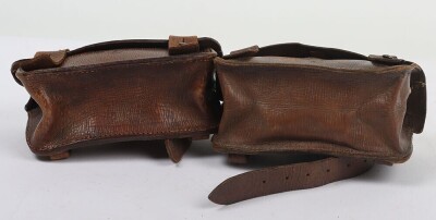 WW1, Great War British 1914 Pattern Webbing Ammunition Pouches, Pair. - 3