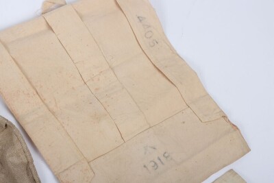 WW1, Great War British Personal Equipment, Wash Rolls & Pillow - 5