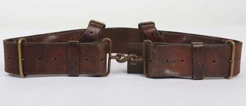 WW1, Great War British 1914 Pattern Leather Belt.