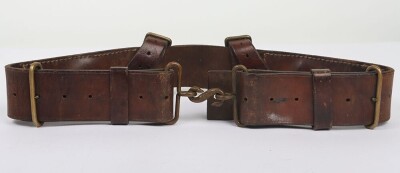 WW1, Great War British 1914 Pattern Leather Belt.