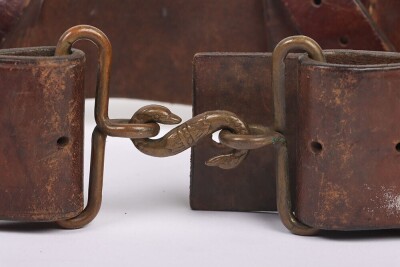 WW1, Great War British 1914 Pattern Leather Belt. - 2