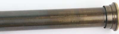 Great War, British Whistle and Early 20th Century Telescope and Knife. - 5