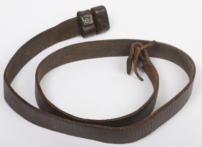 WW1 Great War British Leather Rifle Sling. - 4