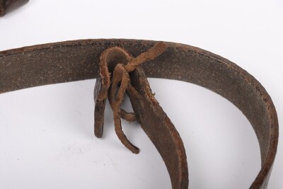 WW1 Great War British Leather Rifle Sling. - 5
