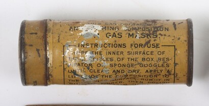 WW1, Great War British Anti-Gas Aids.