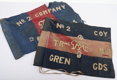 WW2 Grenadier Guards Regimental Flags, The 6th and Training Battalions.