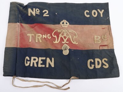 WW2 Grenadier Guards Regimental Flags, The 6th and Training Battalions. - 2