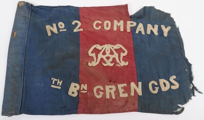 WW2 Grenadier Guards Regimental Flags, The 6th and Training Battalions. - 6