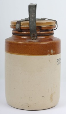 WW2 Anti Gas Ointment Jar, Civil Defence. - 3