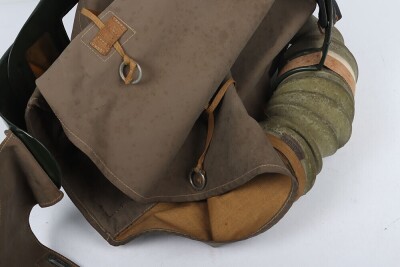 WW2 British Home Front Babies Anti Gas Helmet & Paperwork. - 6