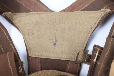 WW2 British Skeleton Assault Vest, 1944 Dated. - 3
