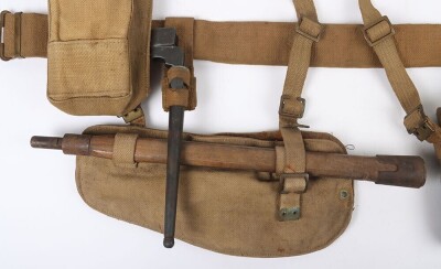 WW2 British 1937 Pattern Webbing Equipment Set. - 2