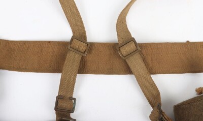 WW2 British 1937 Pattern Webbing Equipment Set. - 5
