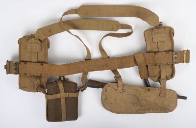 WW2 British 1937 Pattern Webbing Equipment Set. - 7
