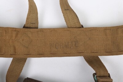 WW2 British 1937 Pattern Webbing Equipment Set. - 8