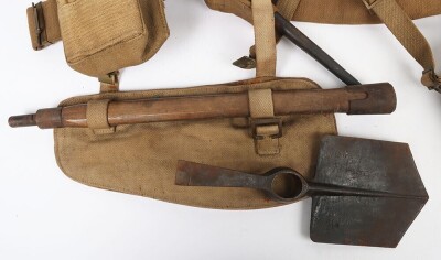 WW2 British 1937 Pattern Webbing Equipment Set. - 9