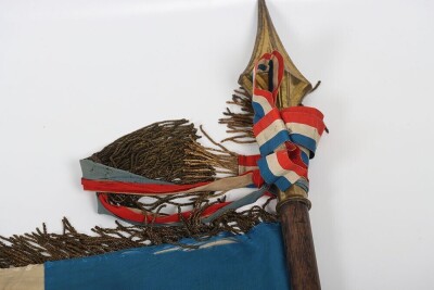Rare French Fascists Le Croix de Feu (Cross of Fire) Standarte of the 3rd Paris Section - 9