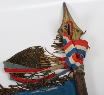 Rare French Fascists Le Croix de Feu (Cross of Fire) Standarte of the 3rd Paris Section - 11