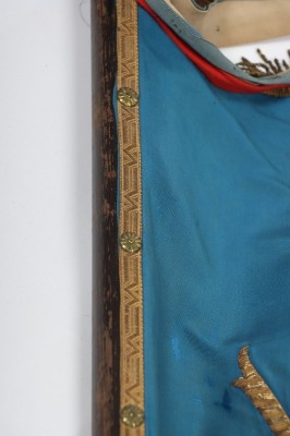 Rare French Fascists Le Croix de Feu (Cross of Fire) Standarte of the 3rd Paris Section - 17