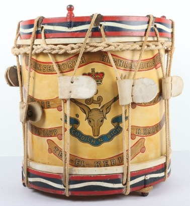 11th Battalion Seaforth Highlanders Regimental Side Drum