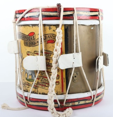 Seaforth Highlanders Regimental Side Drum - 6