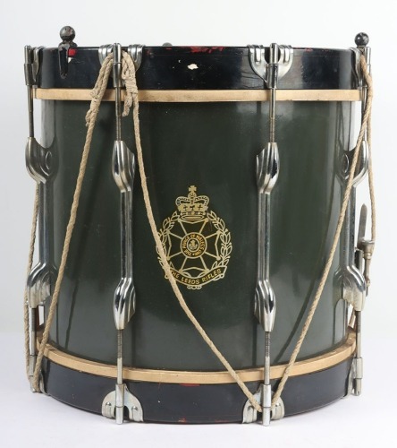 Leeds Rifles West Yorkshire Regiment Side Drum.