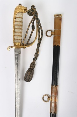 George V Naval Officer&rsquo;s Dress Sword - 2