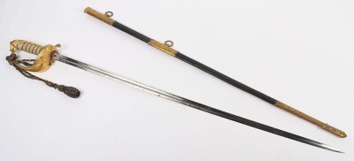 George V Naval Officer&rsquo;s Dress Sword - 3