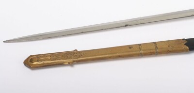 George V Naval Officer&rsquo;s Dress Sword - 5